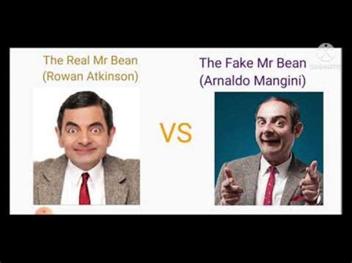 Arnaldo Mangini And Rowan Atkinson