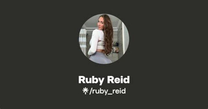 The "Ruby Reid Of Leaked" Incident Deciphered