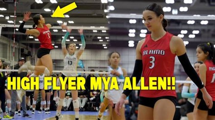 Unlocking The Secrets Of Mya Allen's Extraordinary Volleyball Vertical
